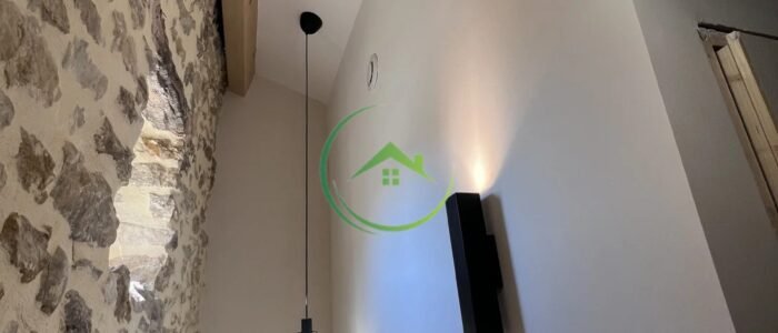 Rénovation intérieure à Lagorce : placo et peinture