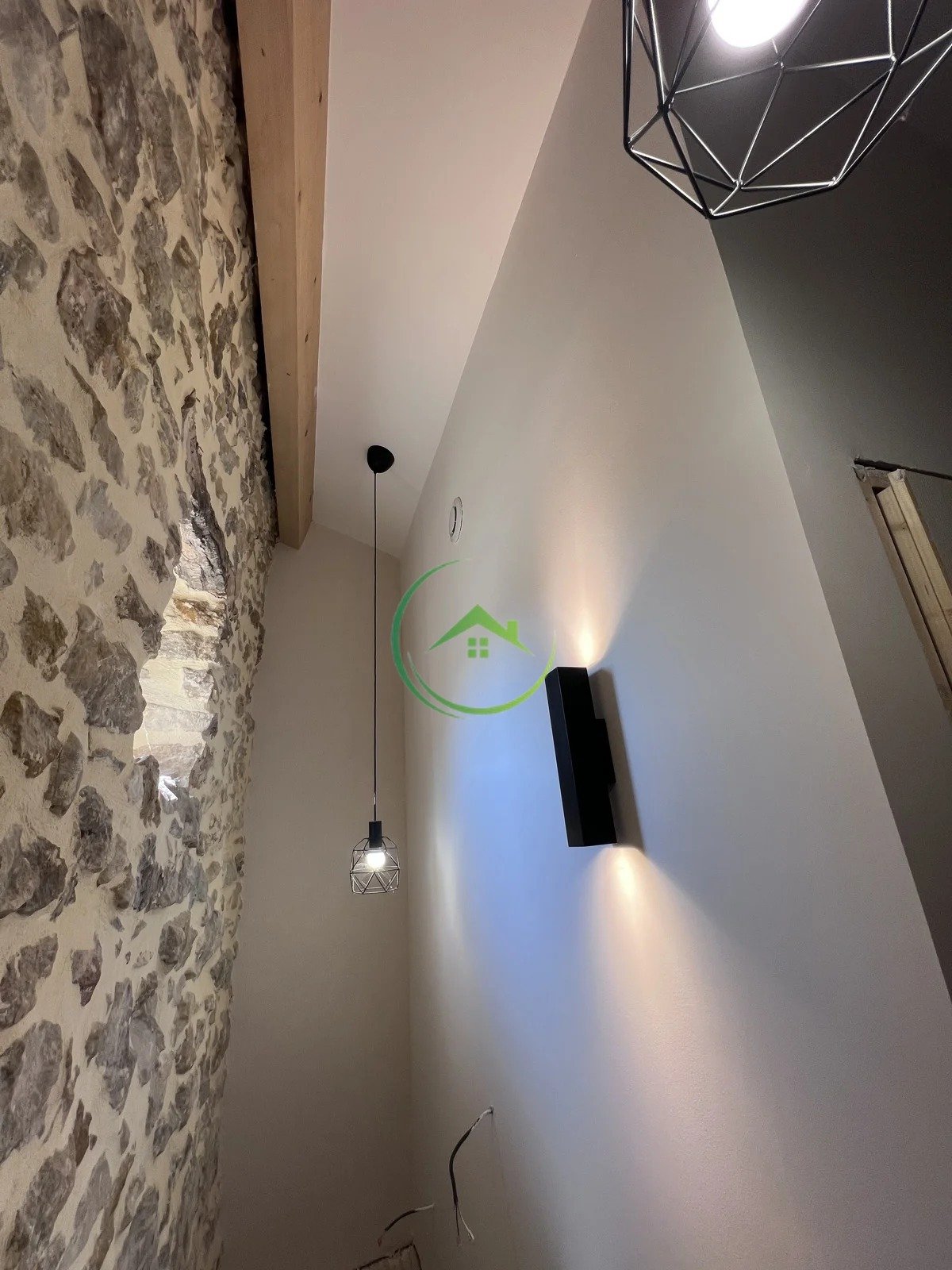 Rénovation intérieure à Lagorce : placo et peinture